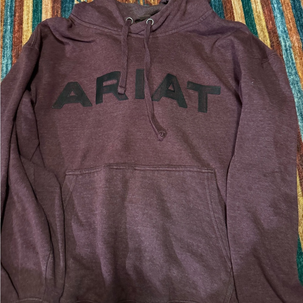 Ariat Women's Burgundy Hoodie Sweater